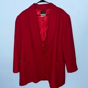 Radcliffe Red Blazer
